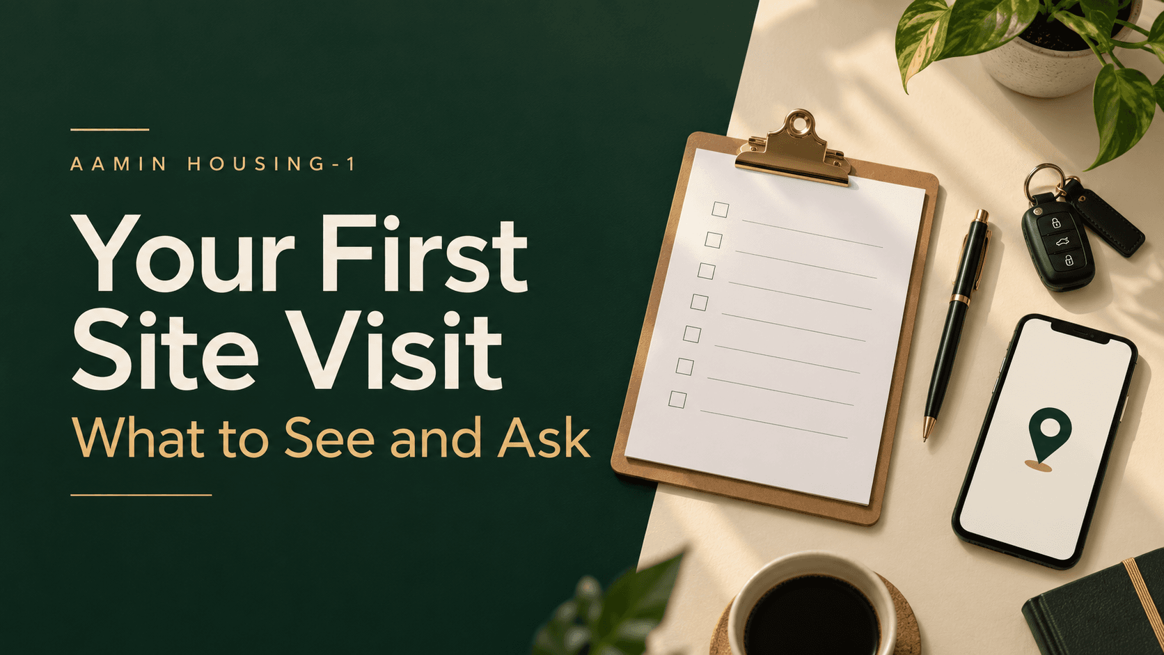Aamin Housing-1 Site Visit: What to See and Ask